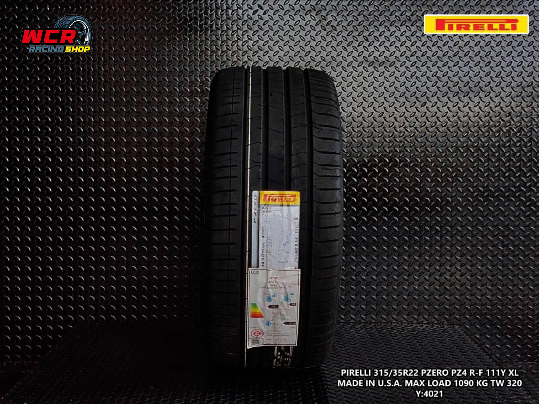 ยางรันเเฟลต PIRELLI PZERO PZ4 R-F ขนาด 315/35R22