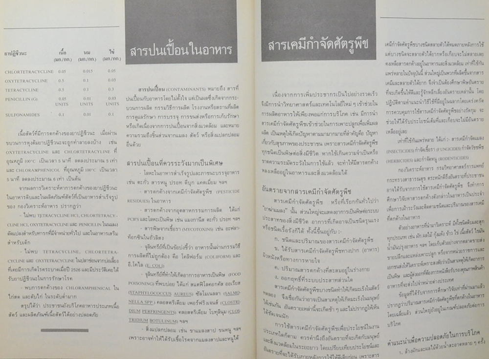 ศาสตราจารย์ สำเภา วรางกูร (ภัยจากอาหารประจำวัน)