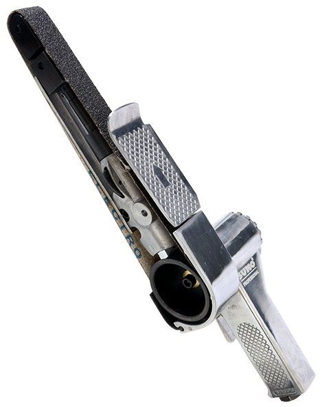 SUMO BS20-520 เครื่องขัดกระดาษทรายสายพานลม 20x520mm