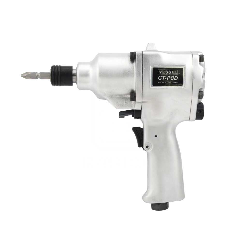 VESSEL GT-P8D ไขควงลมกระแทก ทรงปืน 75-137Nm Hex.8