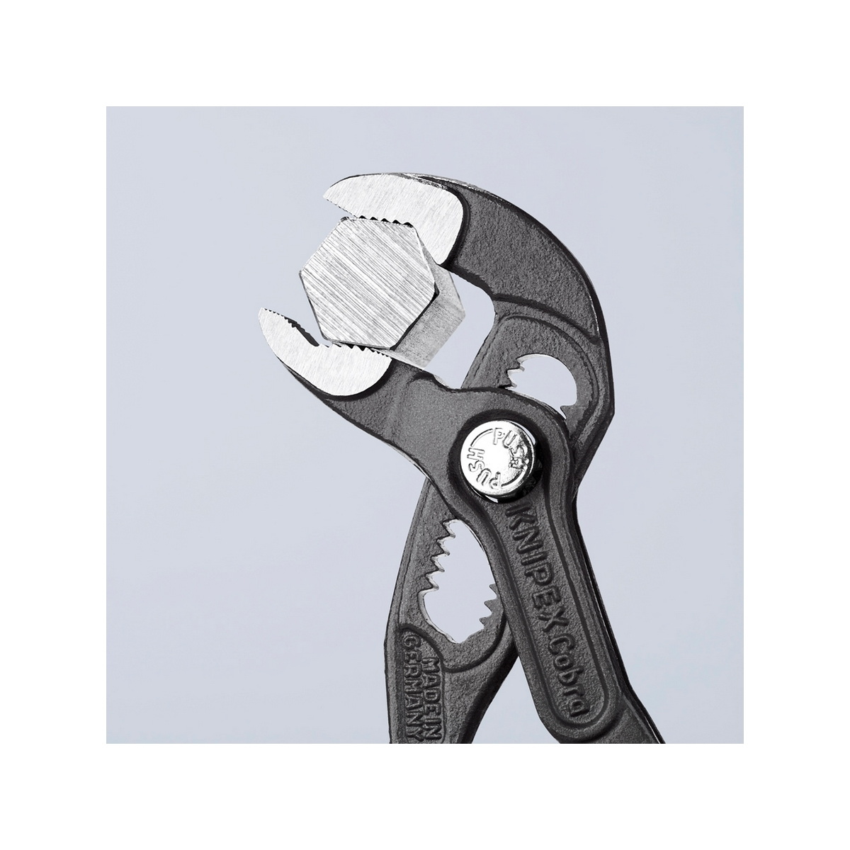 KNIPEX 87 01 125 คีมคอม้า รุ่น Cobra ด้ามพลาสติก 125mm (5")