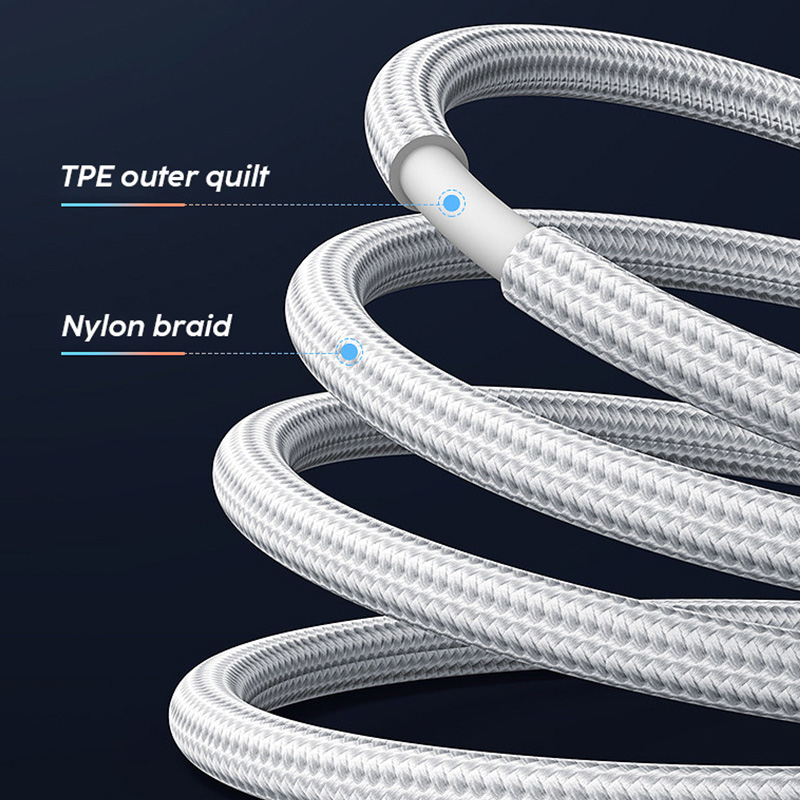 d-power สายชาร์จเร็ว รุ่น CB-S15 ชาร์จเร็ว 65วัตต์ Type-C to Type-C For iphone 15 Series รับประกัน 1 ปี