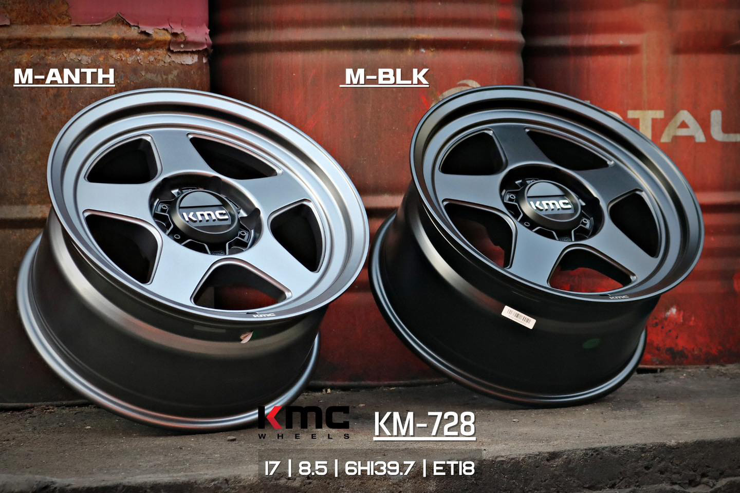ล้อ KMC LOBO 728 ขอบ 17