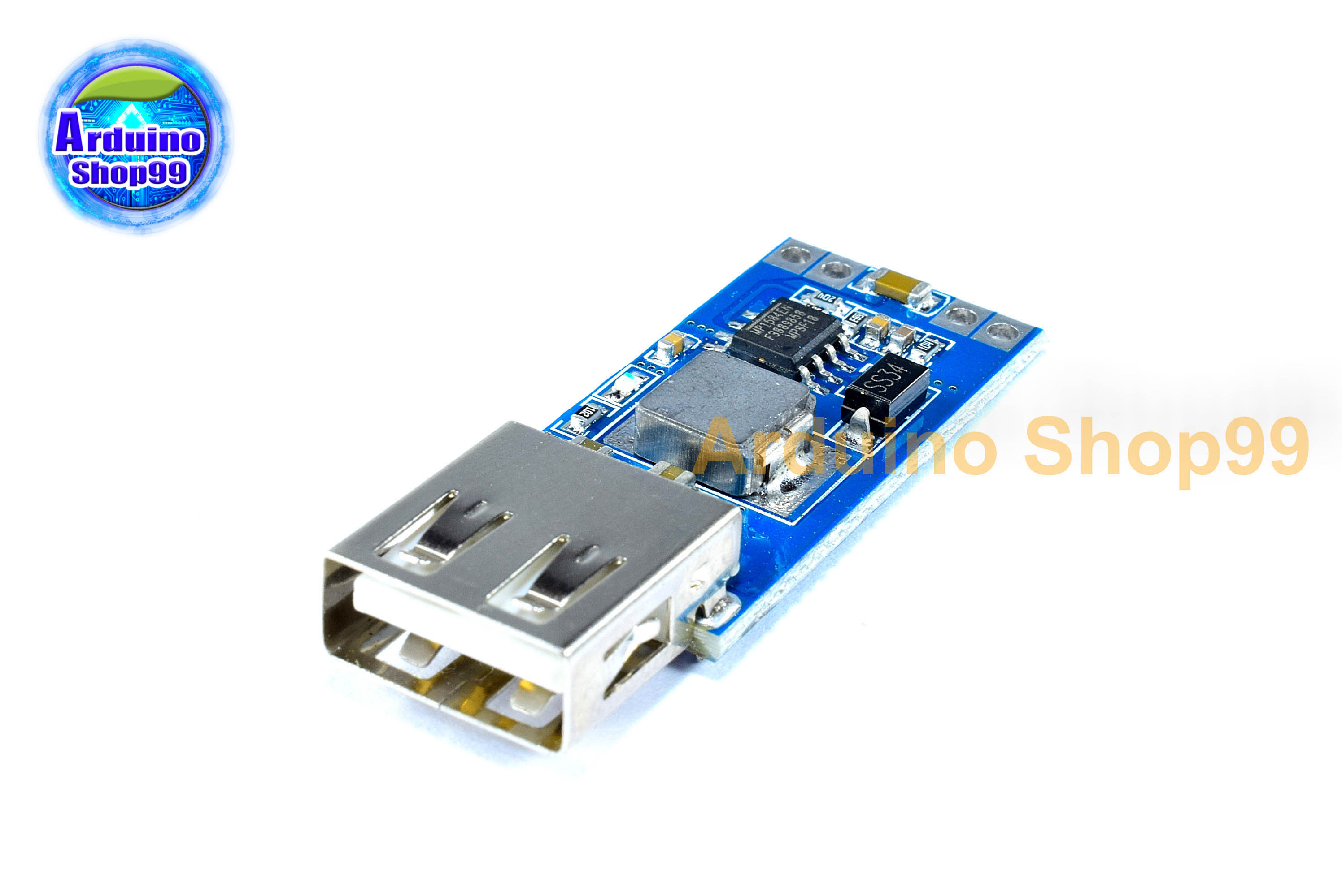 9V/12V/24V to 5V DC-DC step-down module 3A output USB power supply