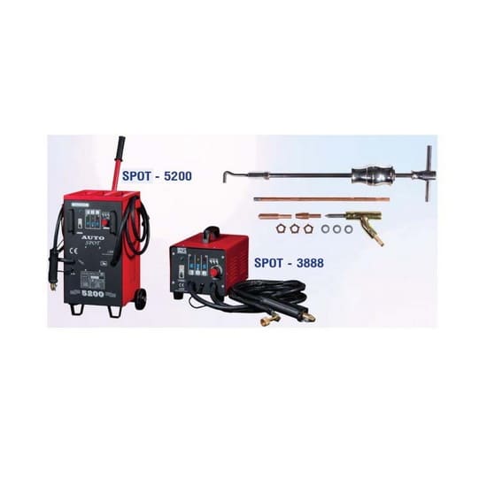 Panatron SPOT-3888,SPOT-5200 เครื่องอาร์คสปอต (เชื่อมกระตุกตัวถังรถยนต์) 12KVA