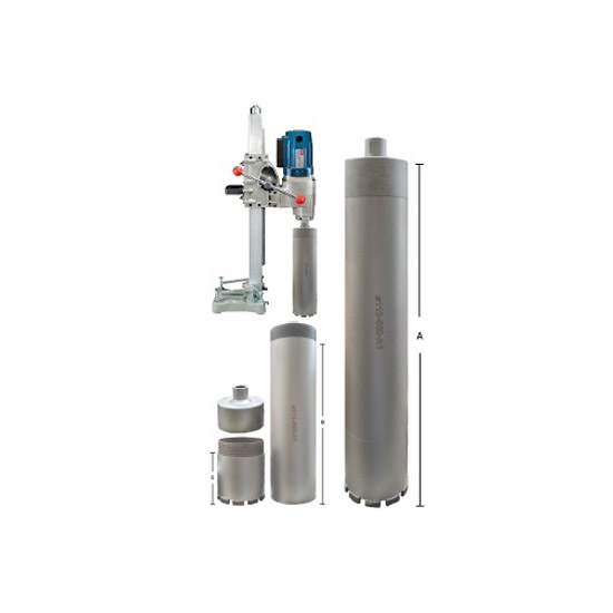 OKURA กระบอกเพชรเจาะคอนกรีต แยกส่วนได้ 1"-12"