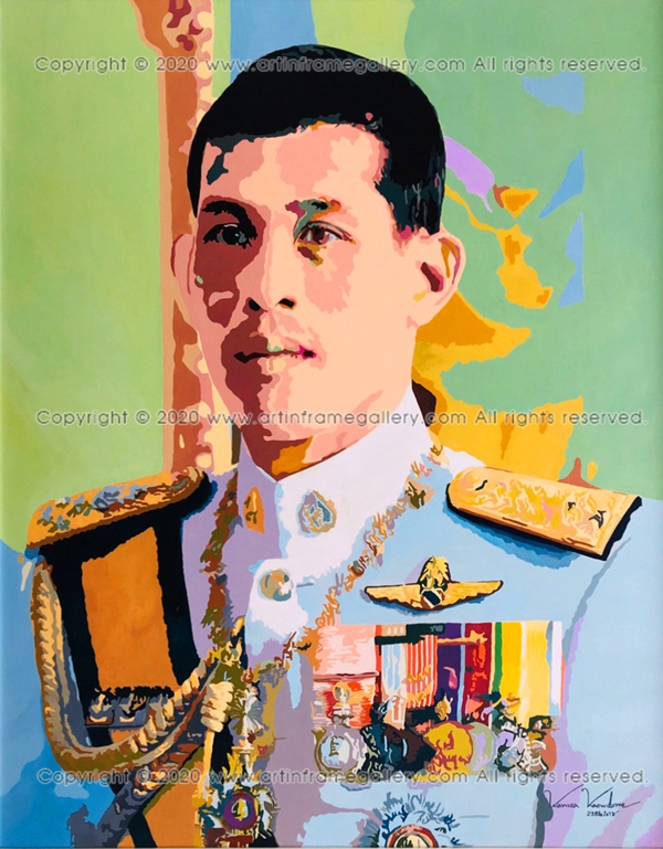 ผลงานศิลปะ "ร.๑๐"