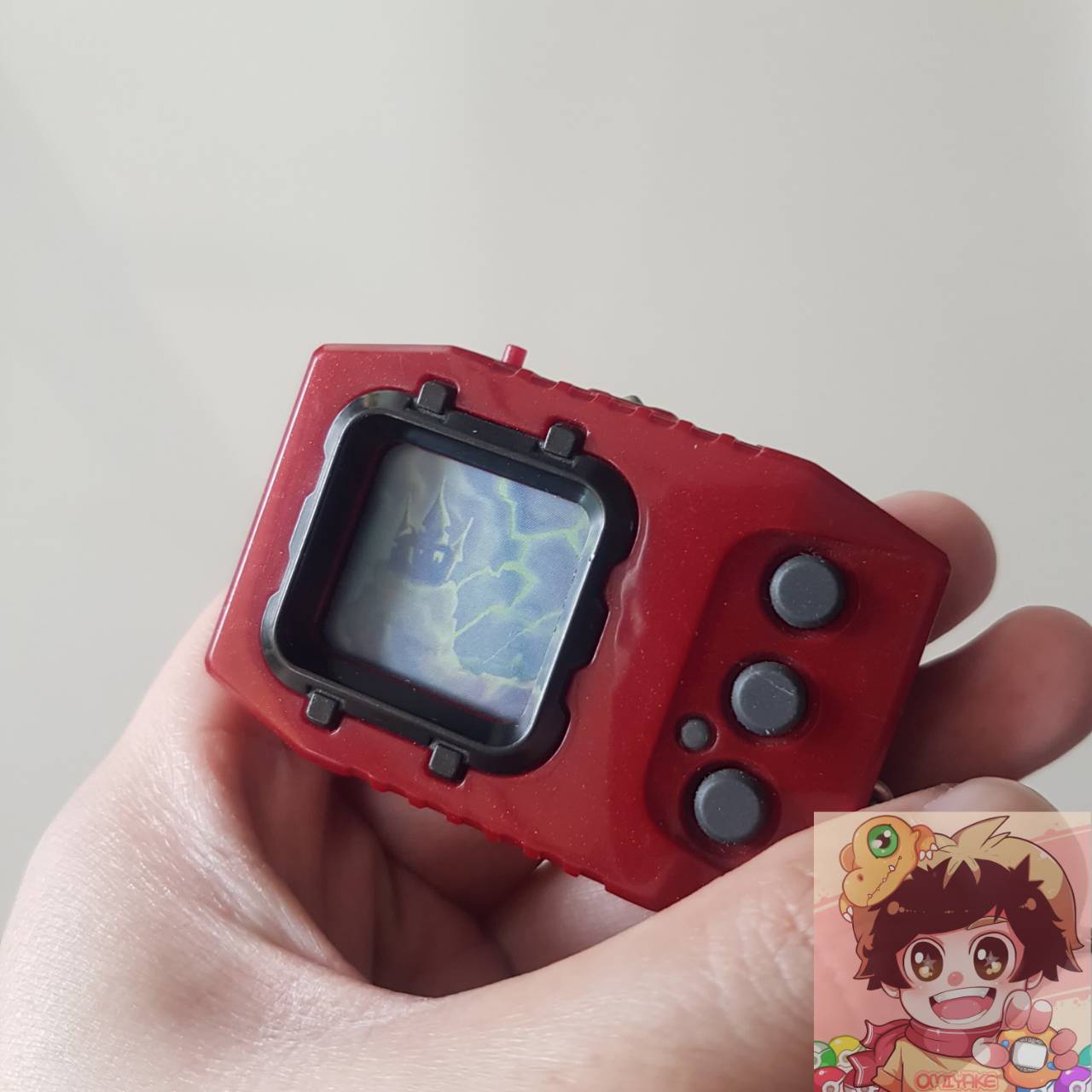 BANDAI DIGIMON Pendulum Ver.3.0 Nightmare Soldiers Red Black Color[USED]ดิจิม่อน เพนดูลั่ม Digivice ดิจิไวซ์