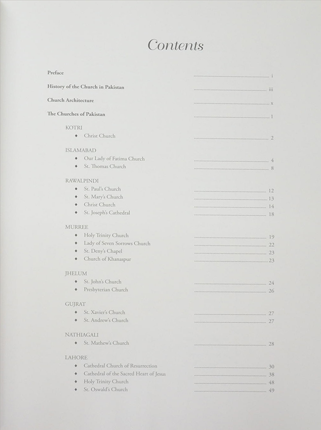 CHURCHES OF PAKISTAN