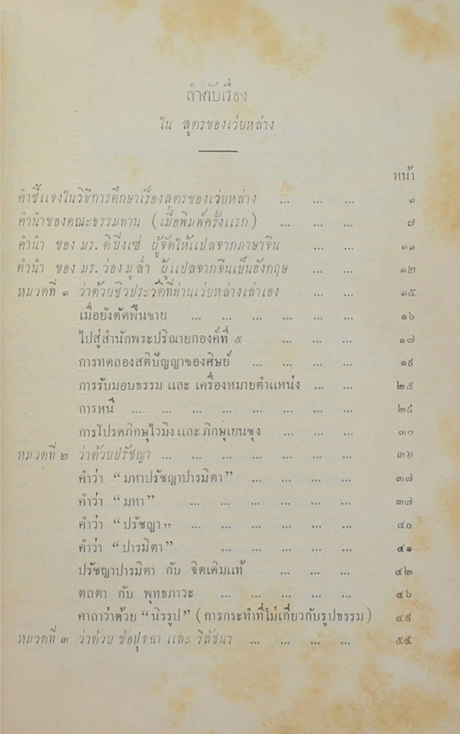 สูตร ของ เว่ย หล่าง กับ ปาฐกถาเกี่ยวกับนิกายเซ็น