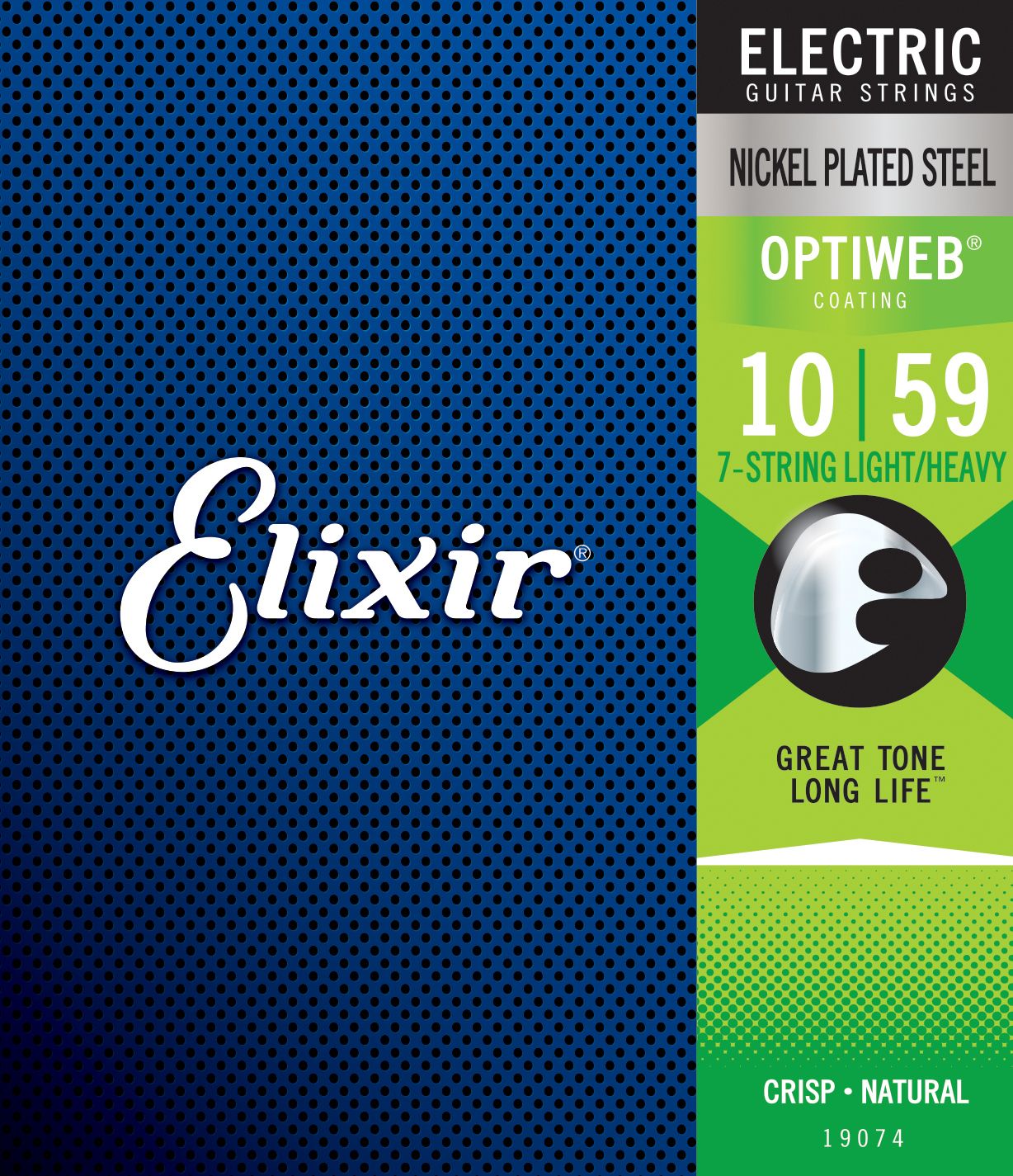 Elixir - สายกีตาร์ 7 สาย OPTIWEB LIGHT / HEAVY 10-59