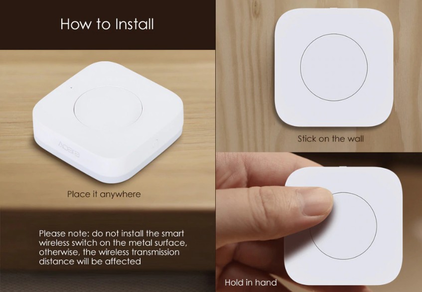 Wireless Switch สวิตช์ไร้สายอัจฉริยะ