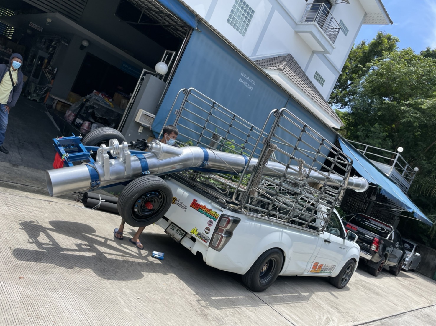 LWP-6140 ปั๊มสูบน้ำพญานาค สแตนเลส 6นิ้วx6m ดีเซล 14HP (สเปคงานราชการ)