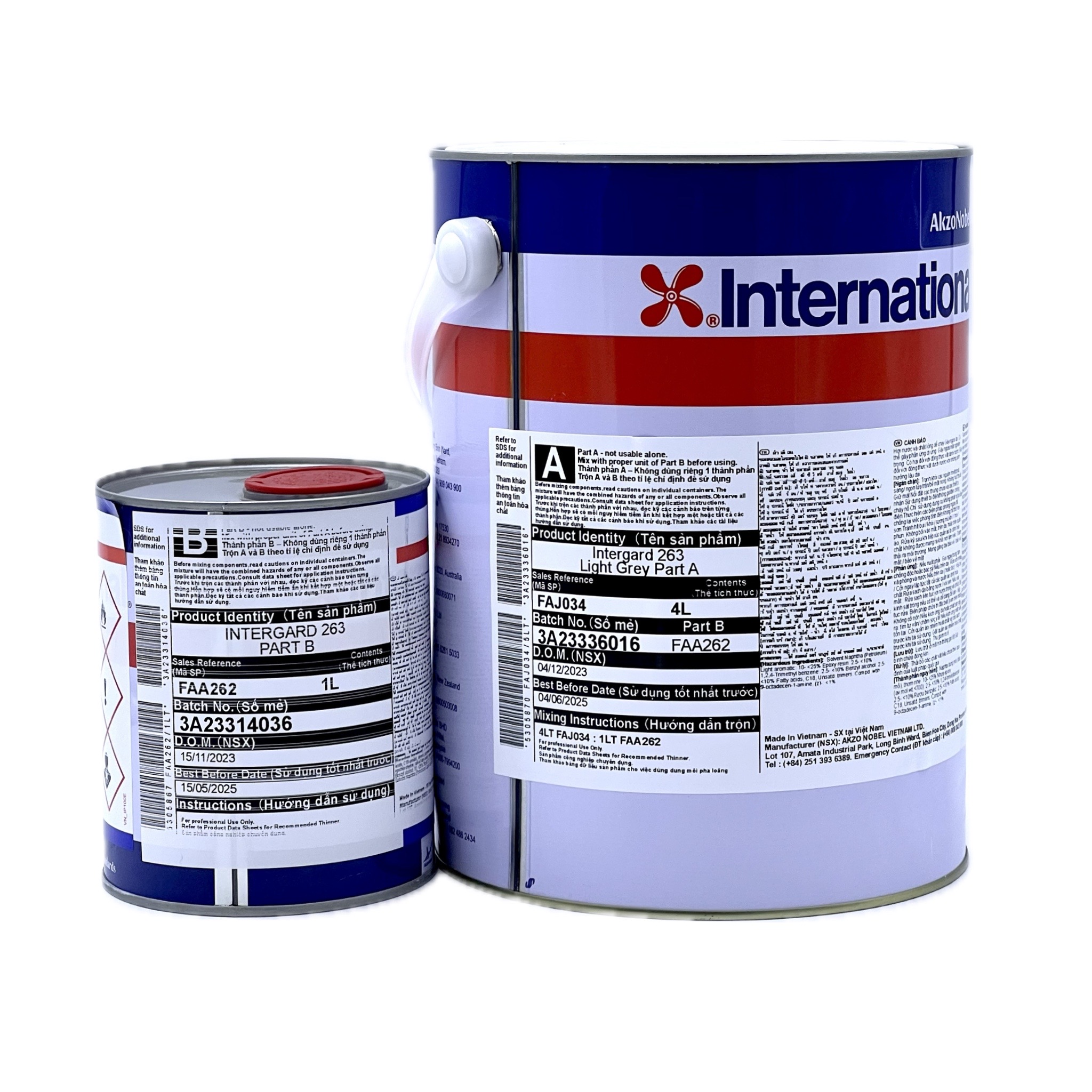 สีอินเตอร์เนชั่นแนล สีอินเตอร์การ์ด 263 Intergard 263