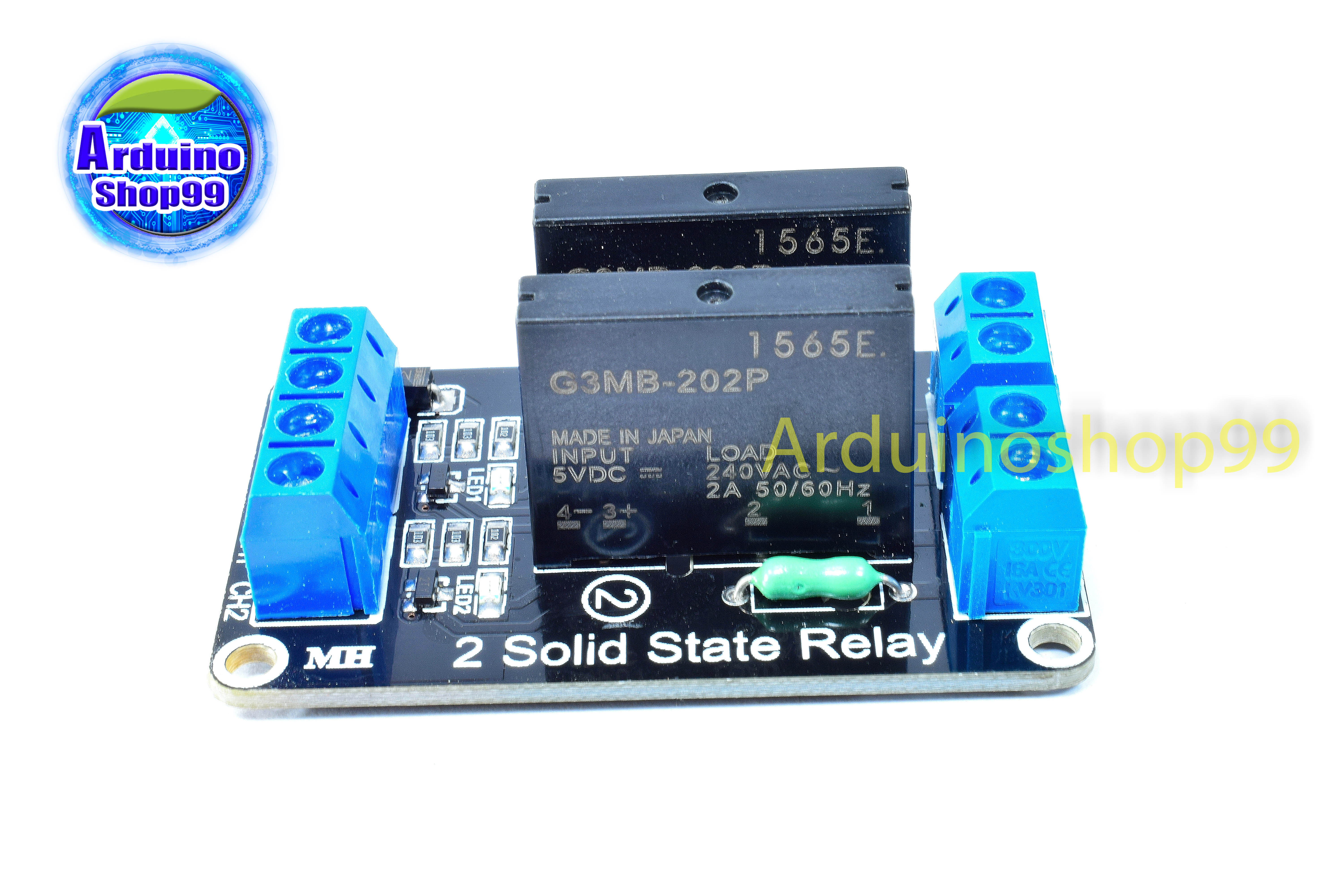 Relay 5v 2 Channel 2A 250V solid state relay