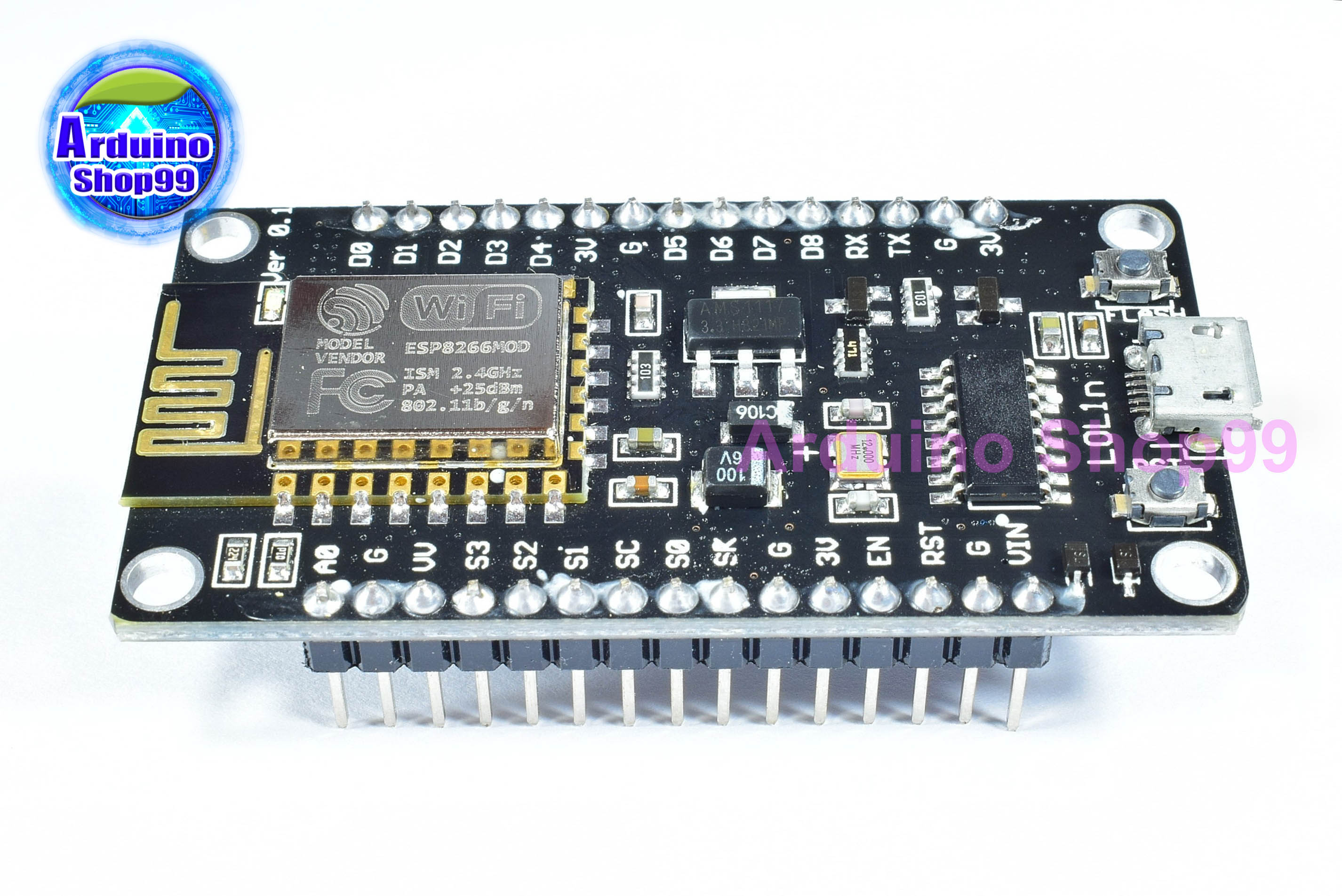 1 ชุด จำนวน 5 ตัว NodeMCU V3 ESP8266-12E USB CH340