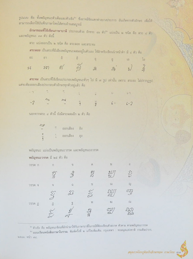 สมุดภาพไตรภูมิฉบับอักษรขอม ภาษาไทย