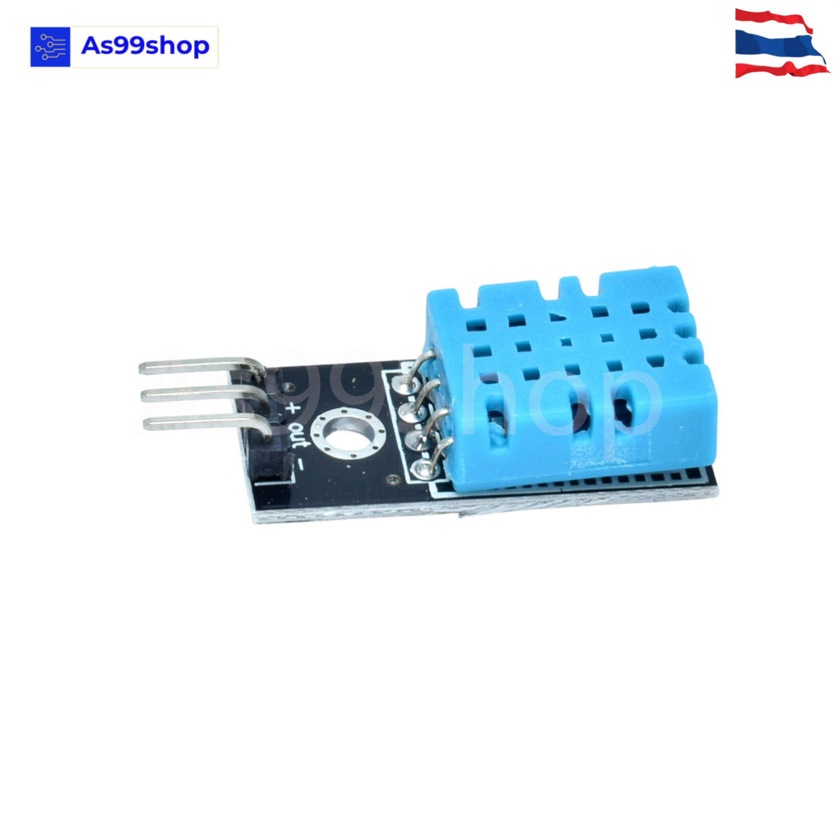 DHT11 Temperature & Humidity Sensor Module - เซ็นเซอร์วัดอุณหภูมิและความชื้น(รุ่นธรรมดา)