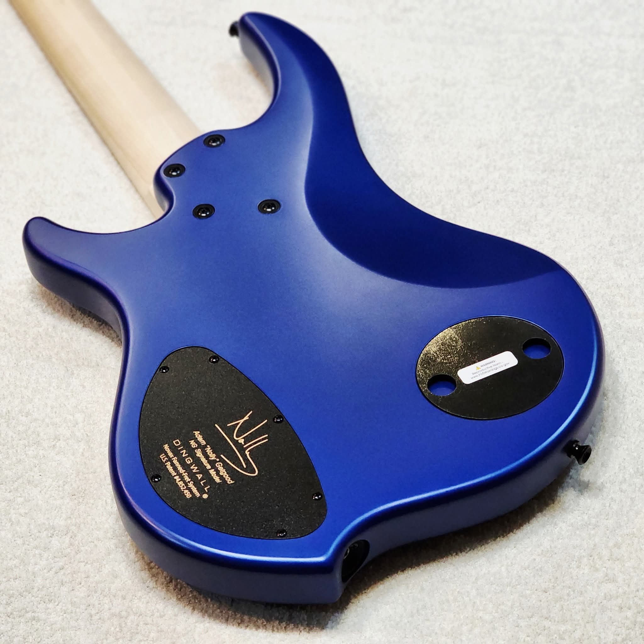DINGWALL NG3-5 ADAM NOLLY SIGNATURE - MATTE METALLIC BLUEBERRY ** LIMITED EDITION **