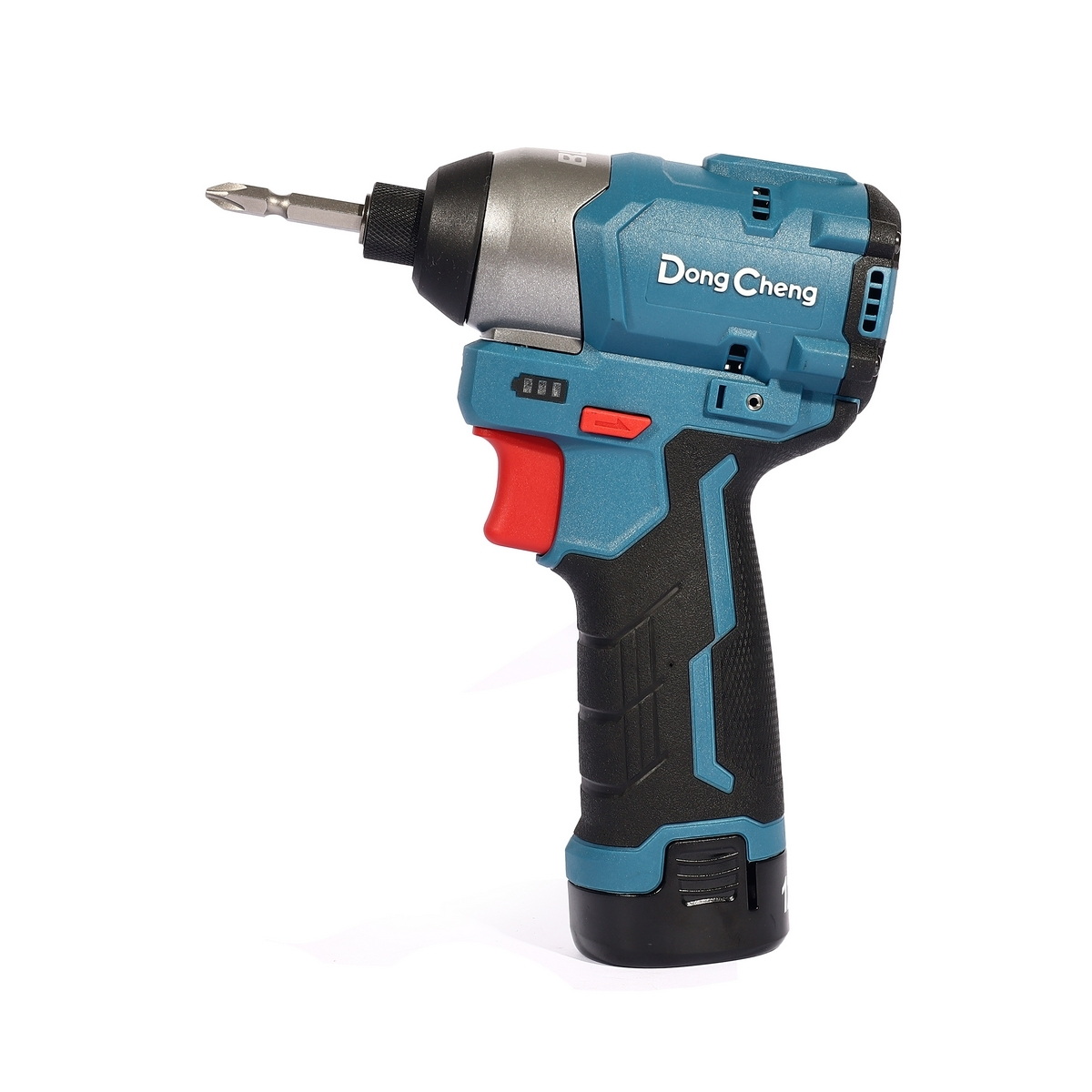 Dong Cheng DCPL04-8-EK ไขควงกระแทกไร้สาย 140Nm. 12V แบตx2