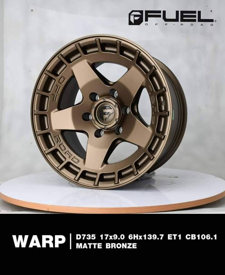 ล้อ FUEL WARP ขอบ 17 ออฟโรด