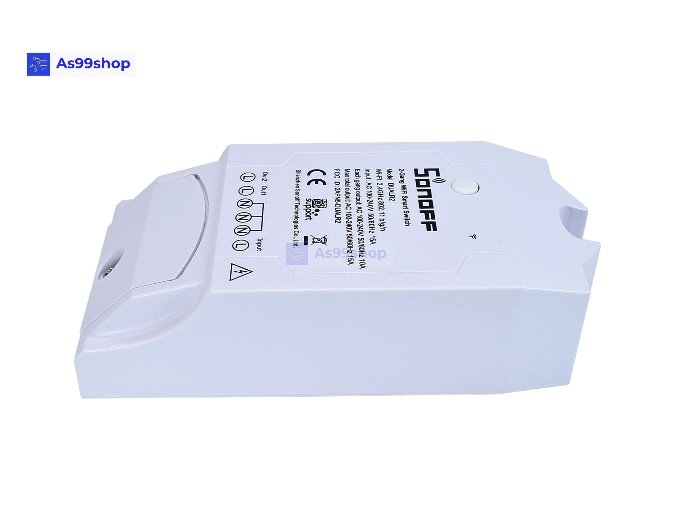 SONOFF® Dual R2 Channel DIY WIFI Wireless