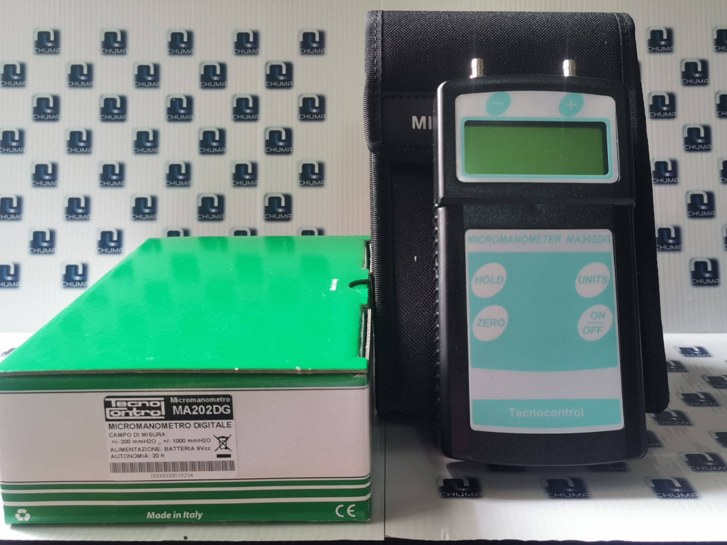 Techno Control,Digital Micromanometer, MA202DG