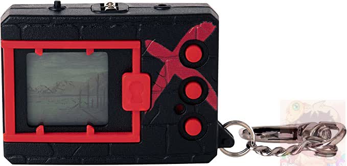 Digital Monster V-pet Ver.X ENG BLACK RED COLOR(สีดำแดง) ของใหม่มือ 1 [LOT US]ดิจิม่อน