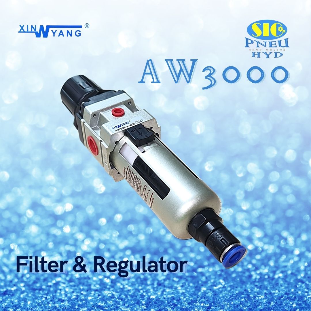 AW3000 : Filter Regulator กรองลมดักน้ำปรับแรงดัน XINYANG