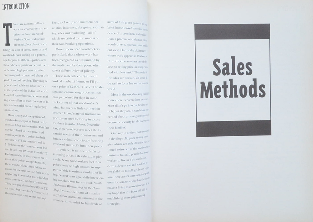 The Woodworker’s Visual Guide to Pricing Your Work