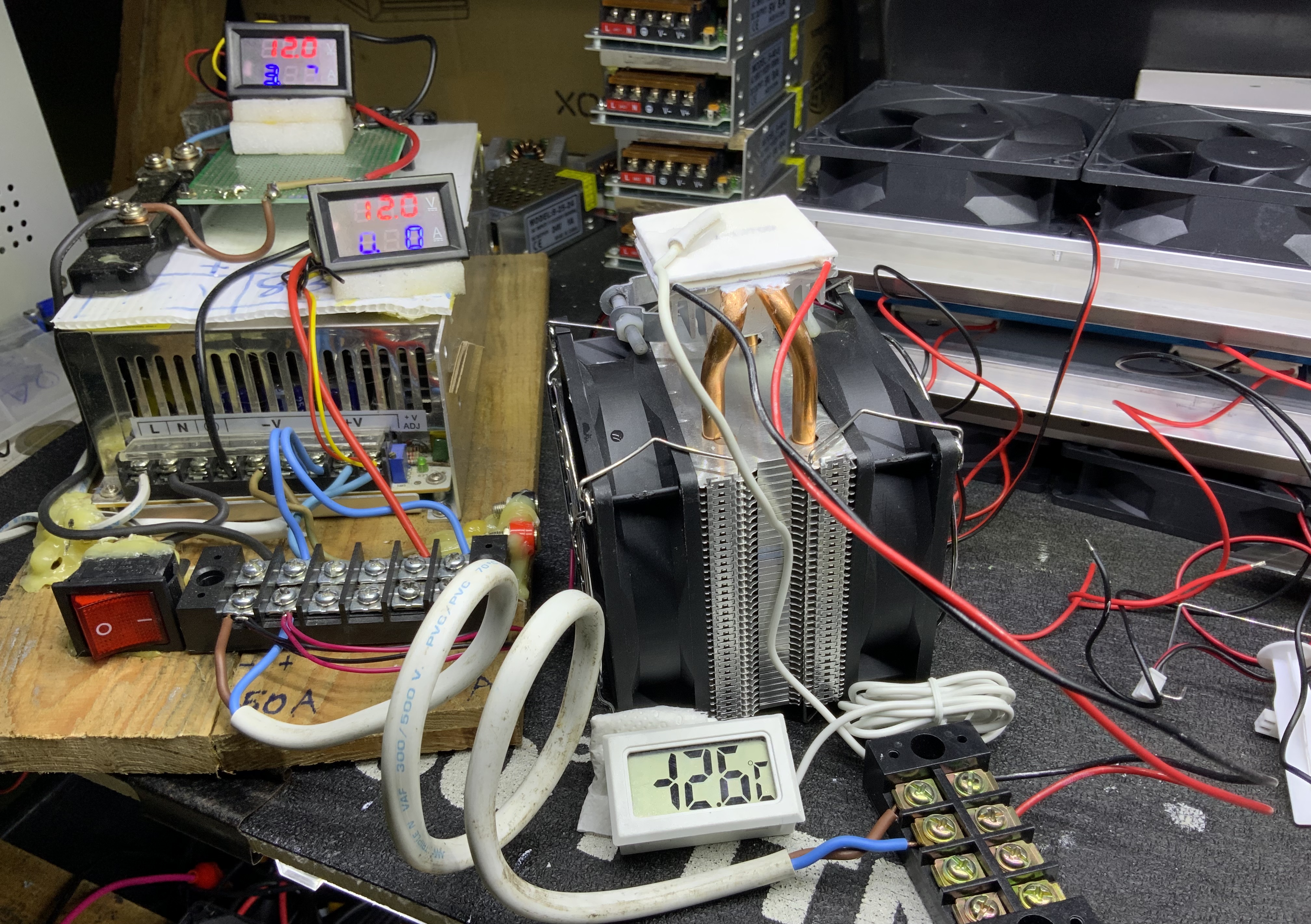 TEC1-12709 12V Peltier Refrigeration Plate(แผ่นร้อน-เย็น) แผ่นเพลเทียร์