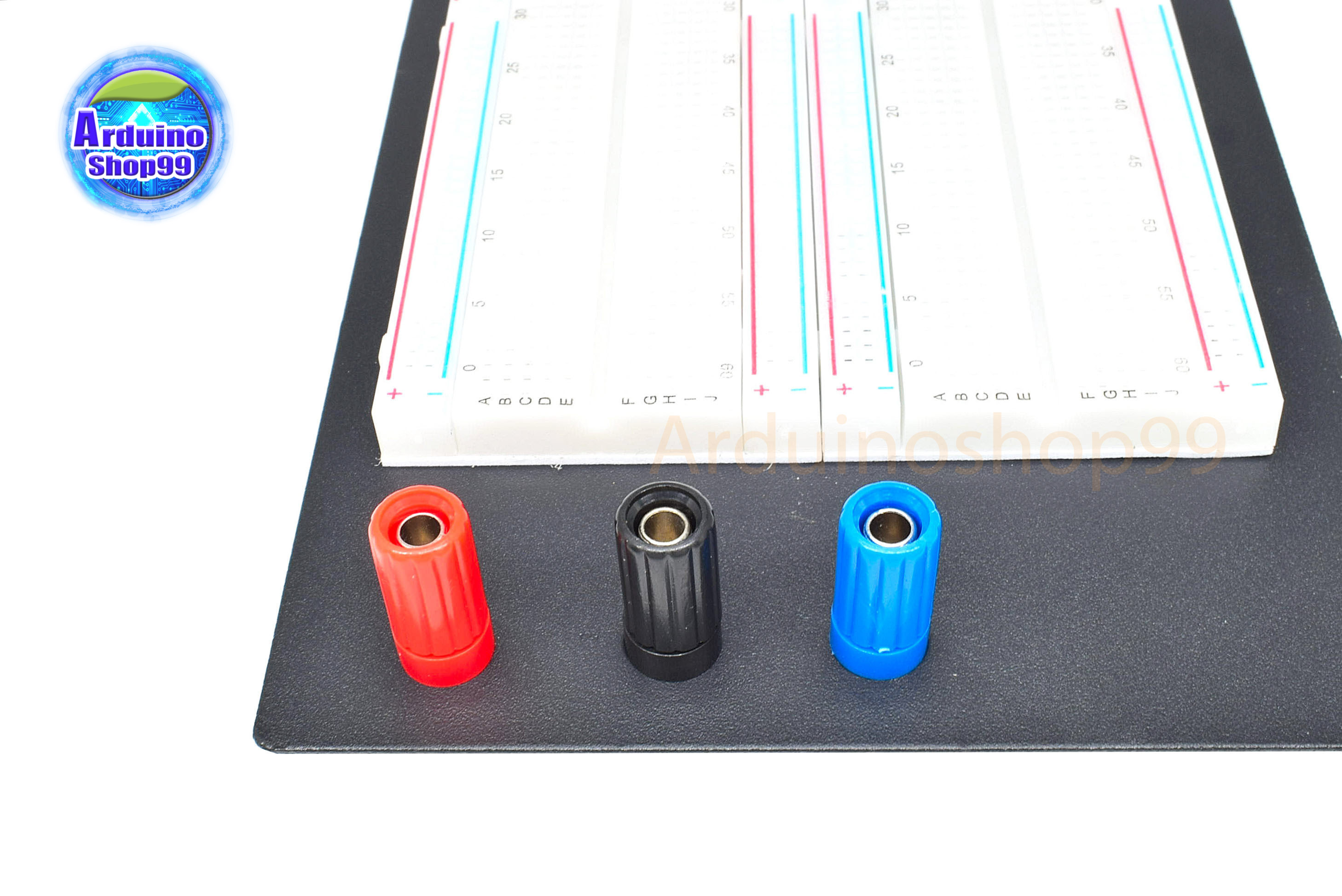 บอร์ดทดลองวงจร ZY-204 ขนาด 1660 ช่อง Protoboard Breadboard 1660 holes