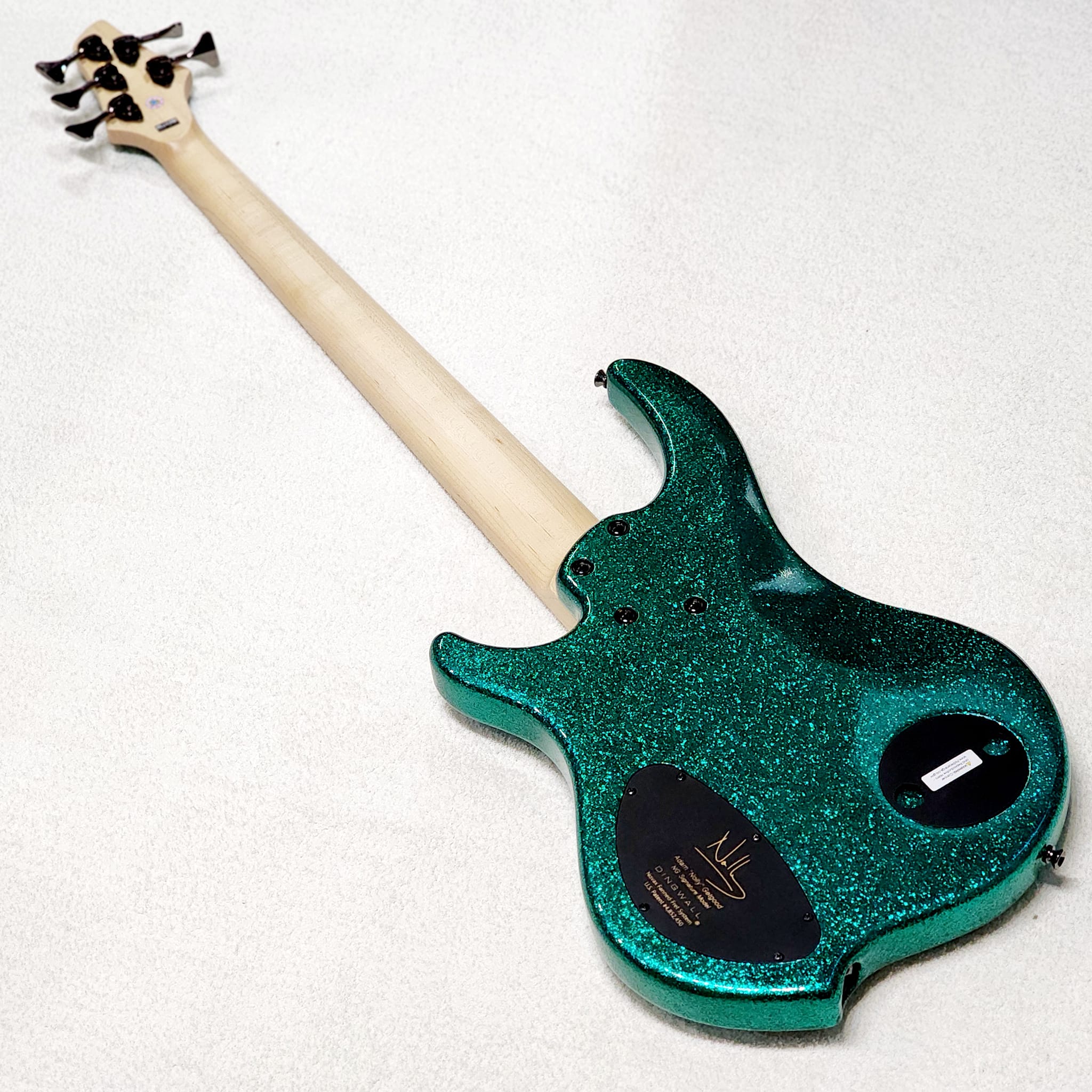 (USED) DINGWALL NG2-5 ADAM NOLLY SIGNATURE - AQUAMARINE METAL FLAKE