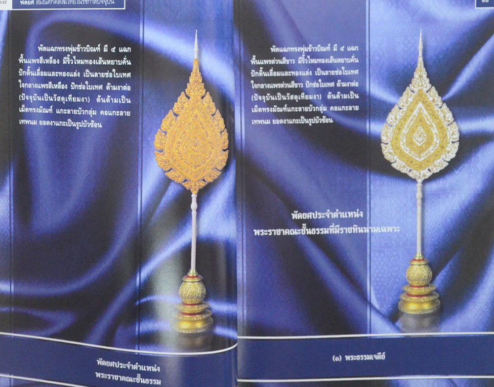 พัดยศ สมณศักดิ์สงฆ์ไทยในรัชกาลปัจจุบัน