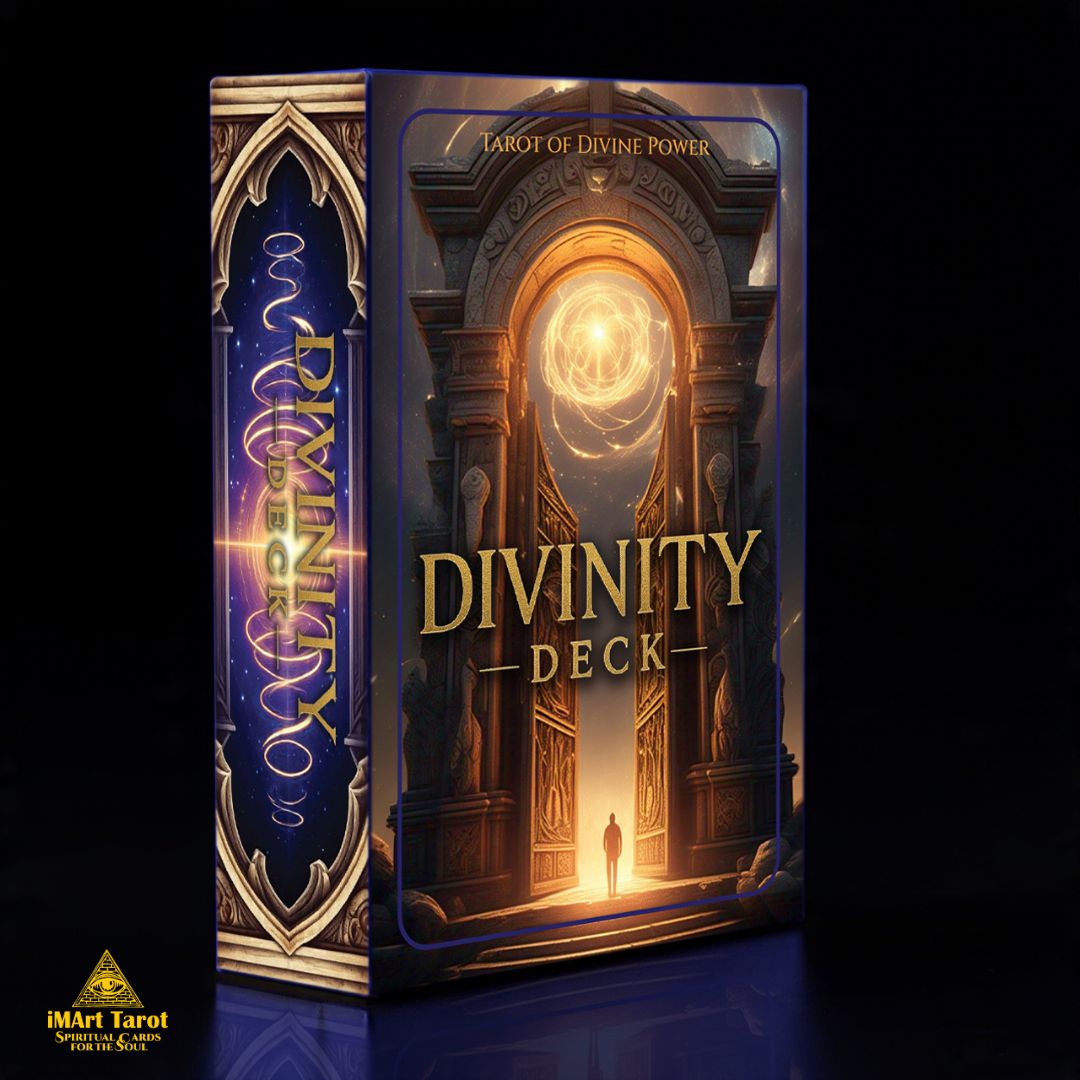 Divinity Tarot Deck สำรับแห่งทวยเทพ 78 ใบ กล่องแข็ง