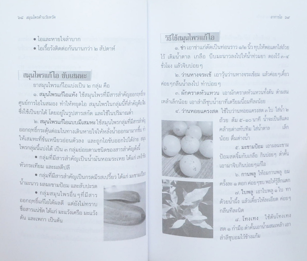 สมุนไพรต้านภัยหวัด