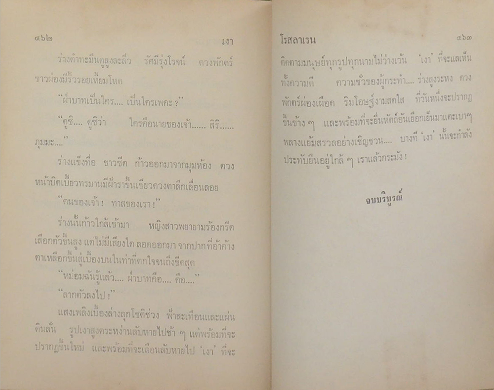 เงา (2 เล่มจบ)