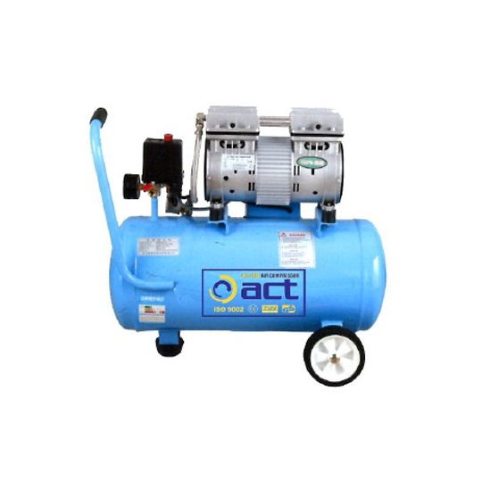 ACT AA 24L ปั๊มลมโรตารี่ Oil Less 24L เสียงเบา