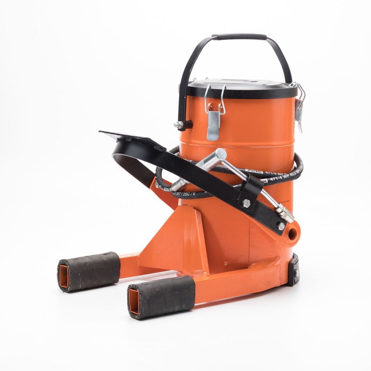 GROZ FOP/10A ถังอัดจารบีแบบใช้เท้าเหยียบ 10L สำหรับจารบี No.1-2