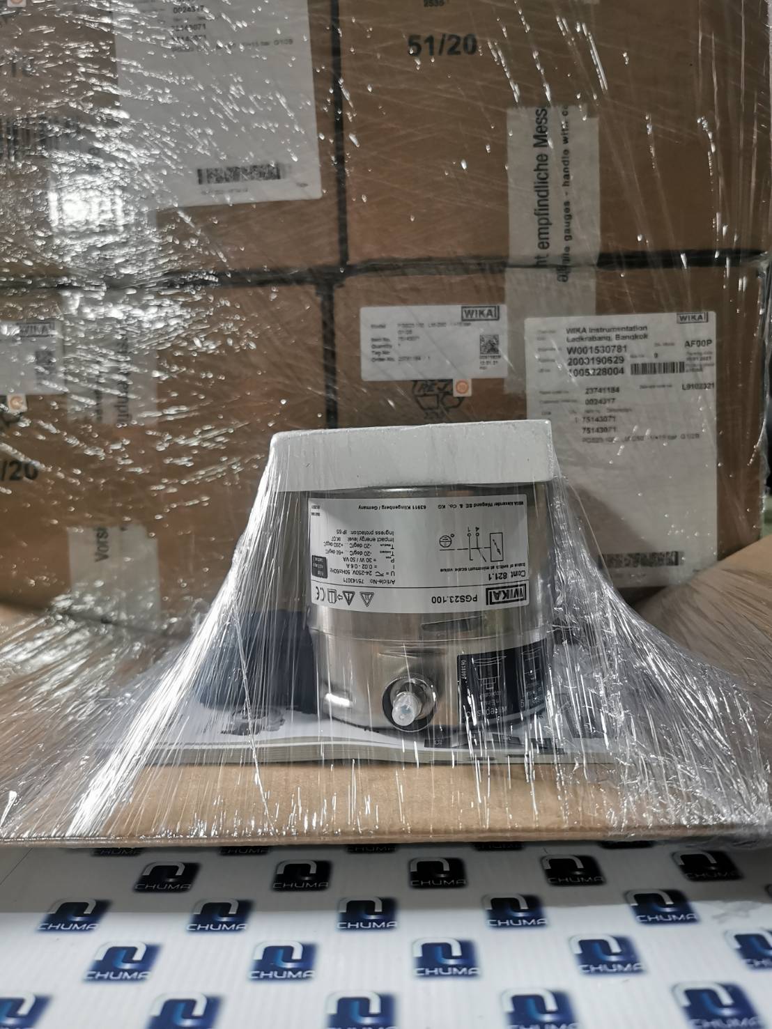 Wika, pressure gauges, PGS23.100/160