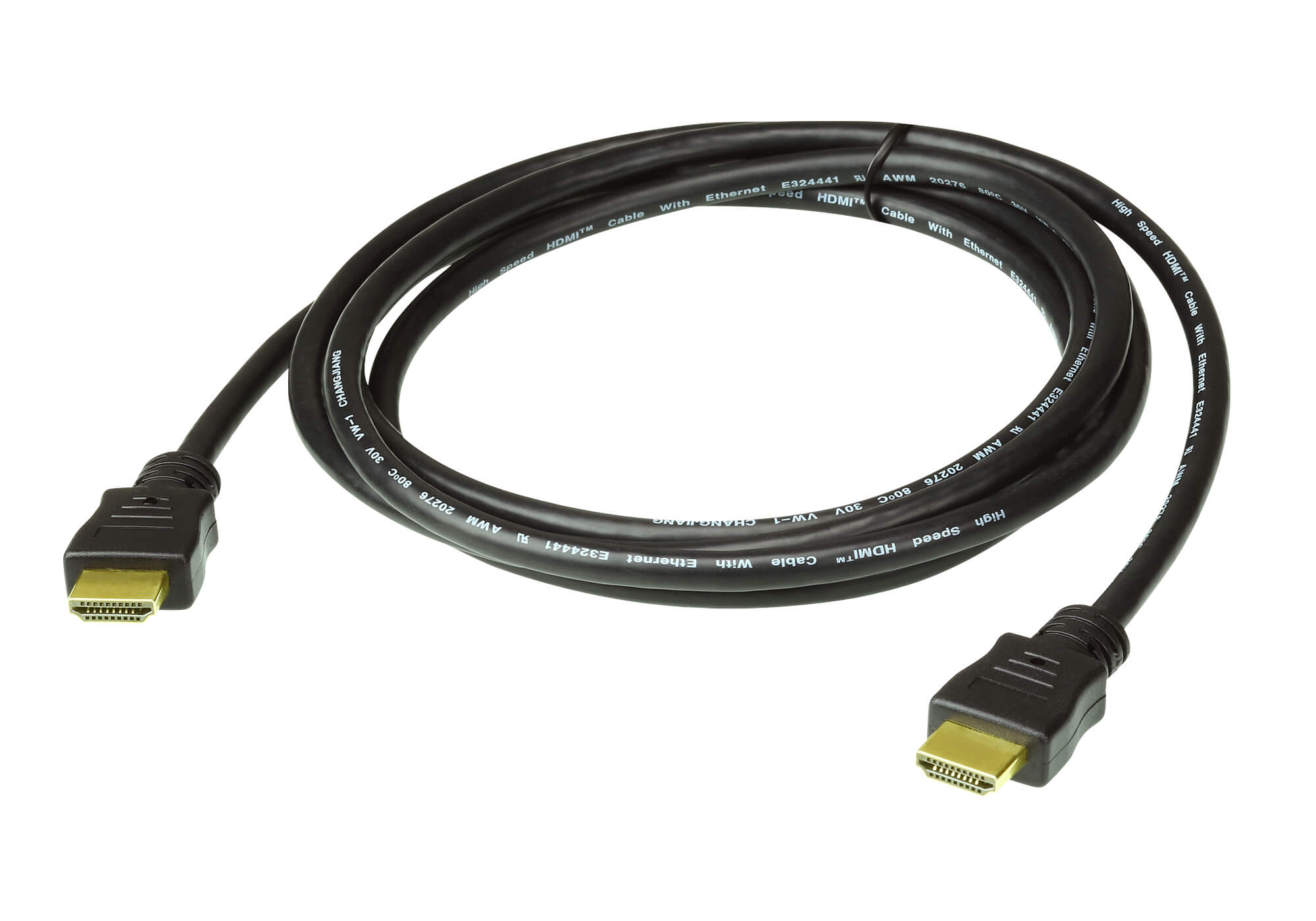 ATEN 2 m High Speed True 4K HDMI Cable with Ethernet 2L-7D02H-1