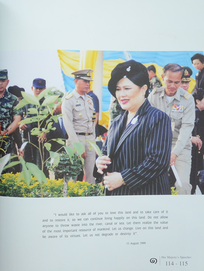 Her Majesty Queen Sirikit and the Conservation on Natural Resources and Environment
