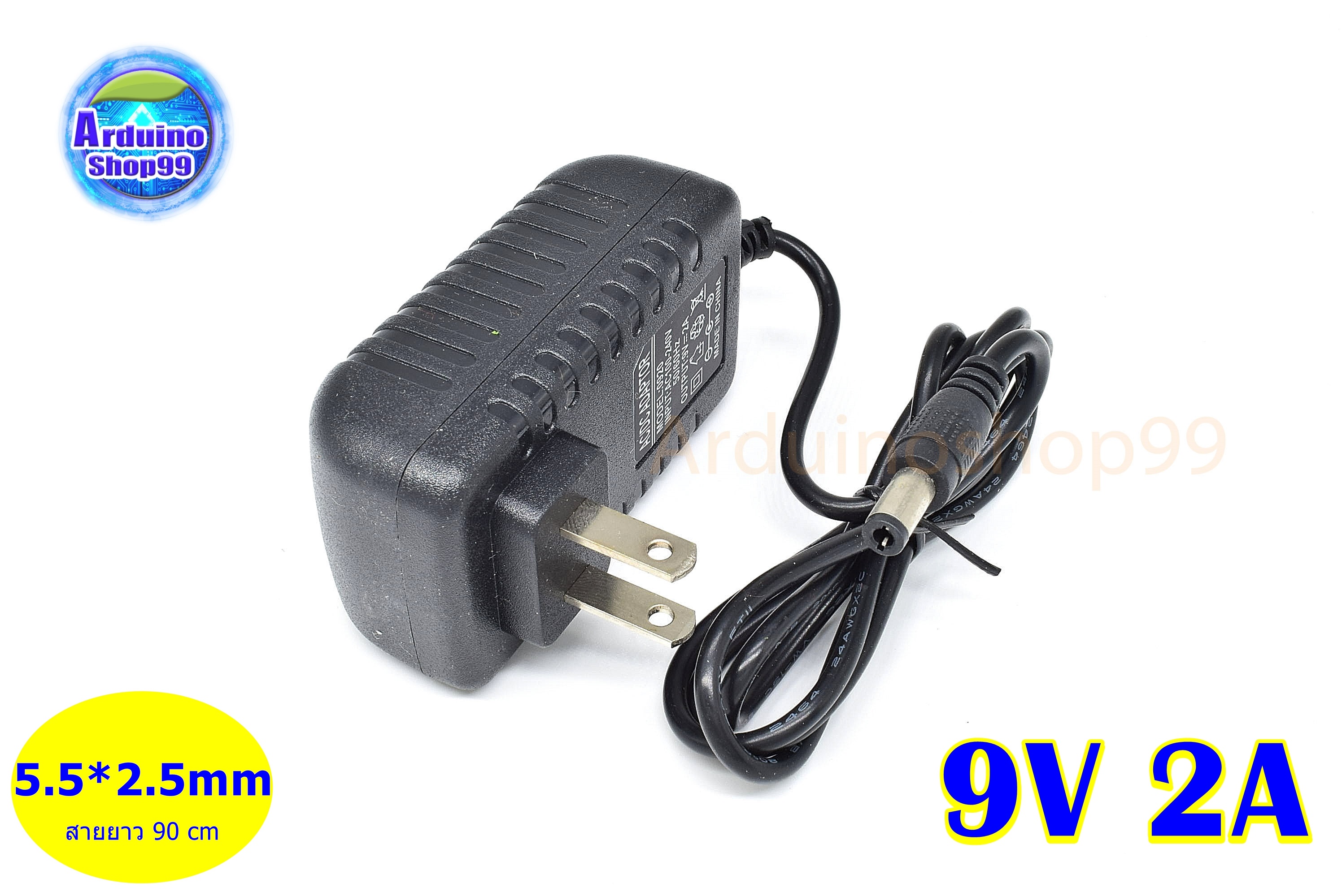 9V/2A Power Adapter AC100-240V Output DC 9V 2A US Plug