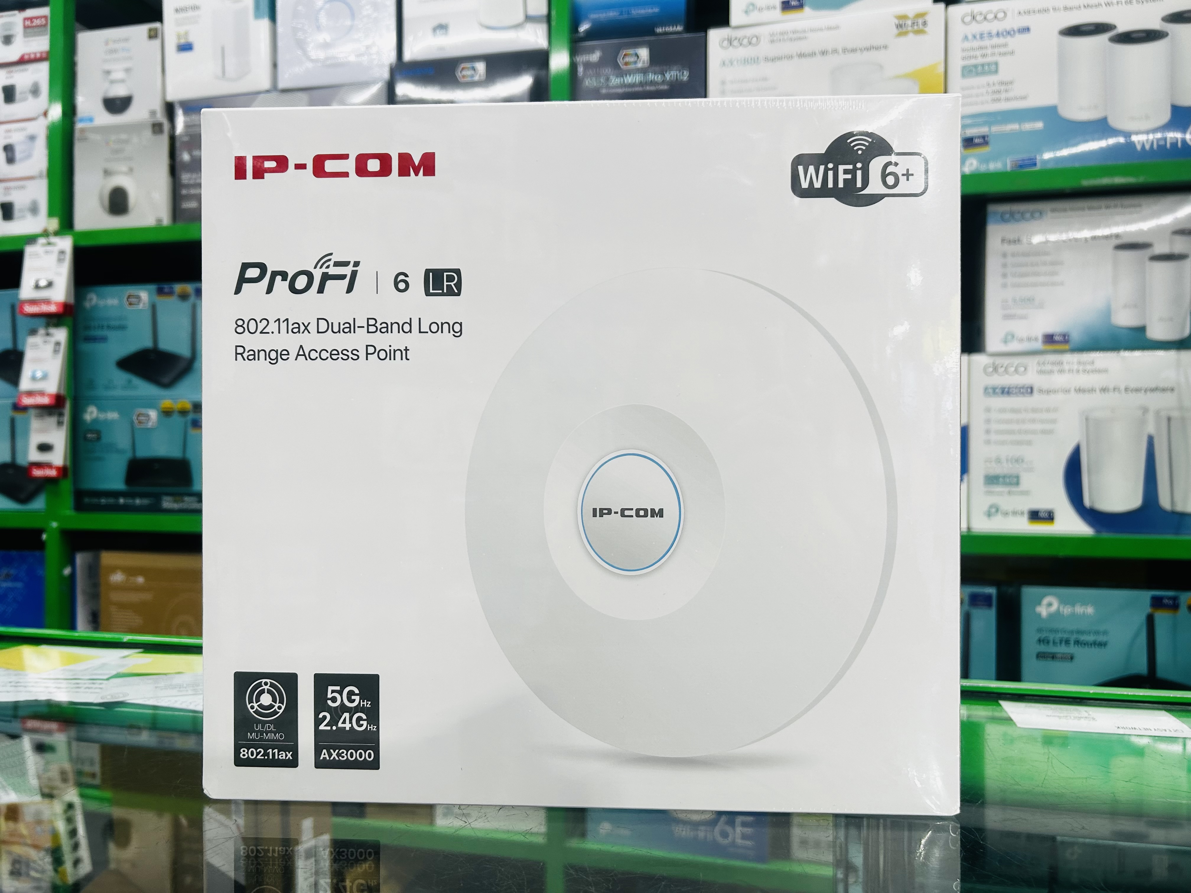 IP-Com Pro-6-LR 802.11AX Dual-Band Long Range Access Point