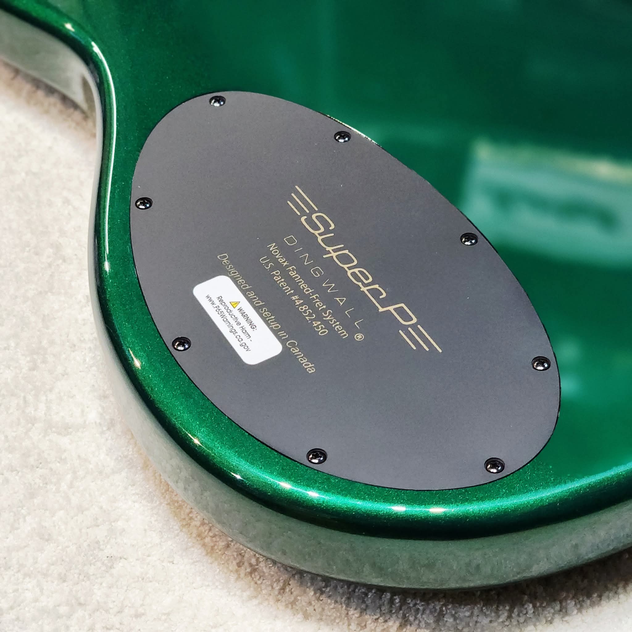 DINGWALL SUPER P SP1-4 - GLOSS DARK CANDY GREEN