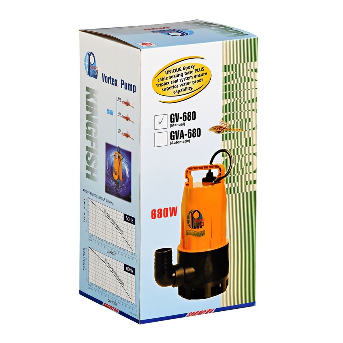 SHOWFOU GV-680 ปั๊มแช่ดูดโคลน 2" 680W/220V