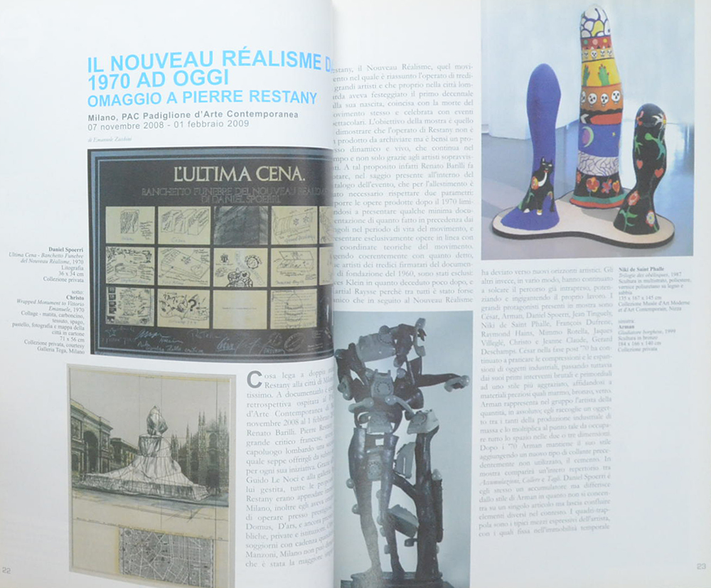 Arte contemporanea Anno III numero 15 Novembre-Dicembre 2008