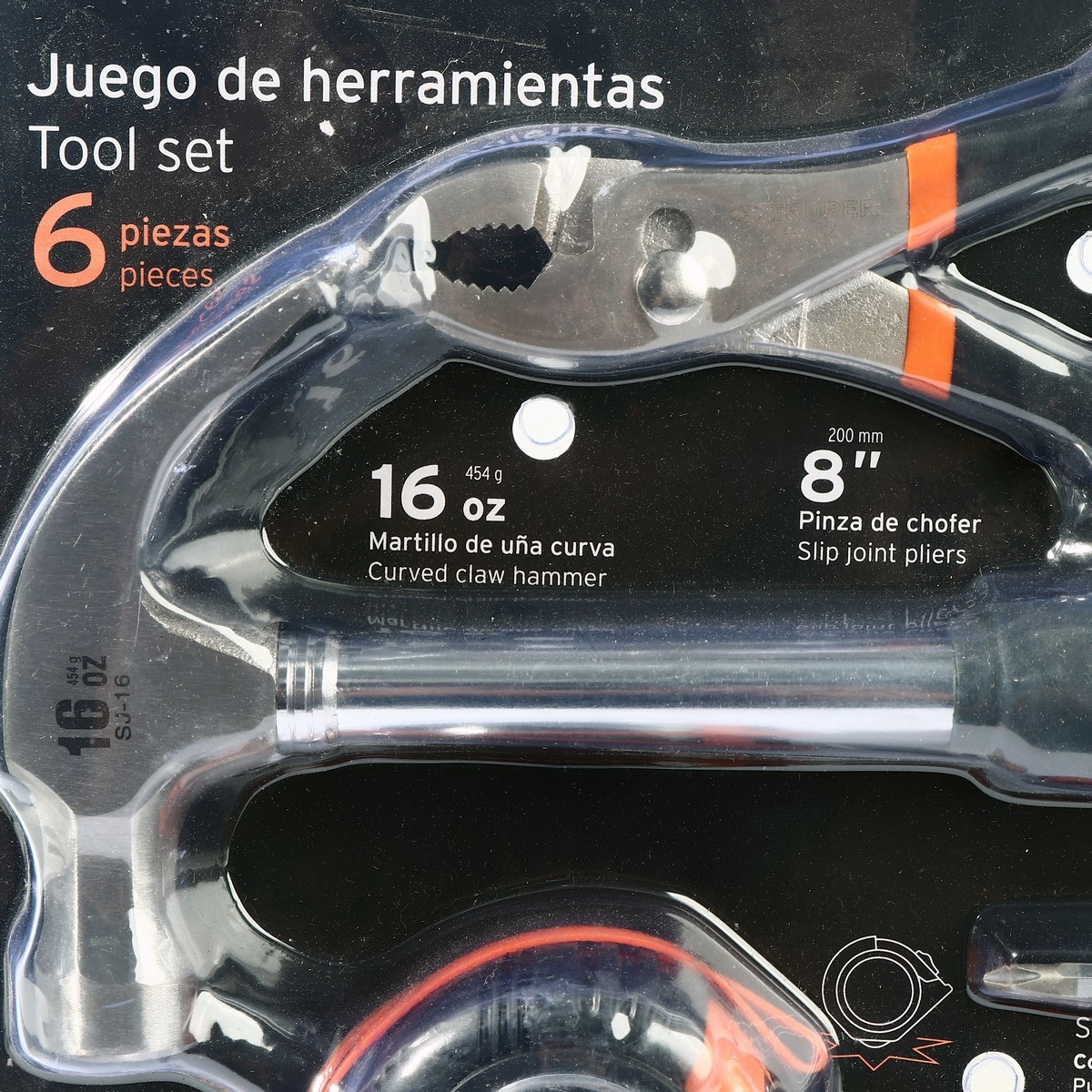 TRUPER 14651 (JGO-CAS6X) ชุดเครื่องมือช่าง 6 ชิ้น