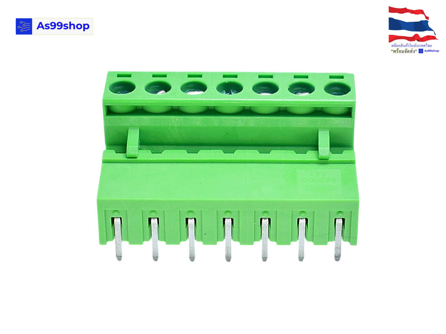 Terminal Block PCB connector 7P / 2EDGK 5.08mm plug-in ( 1 ชุด ผู้+เมีย )