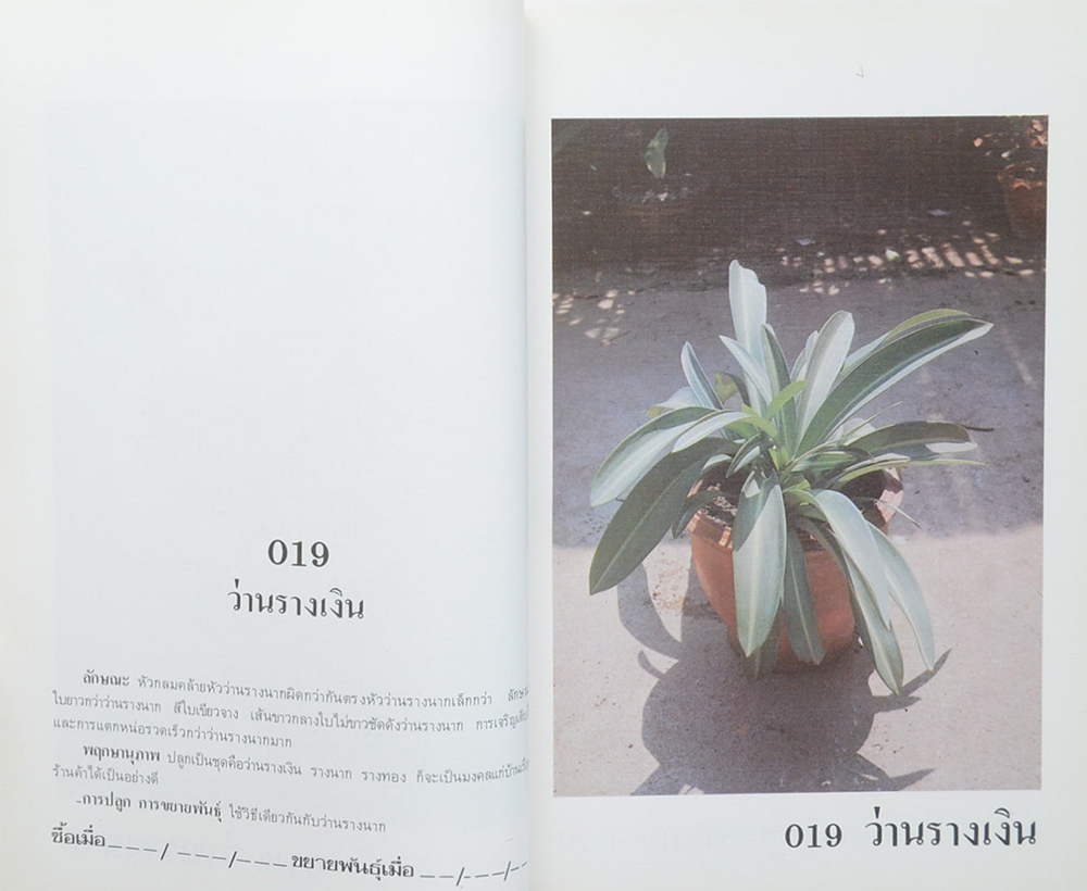 คัมภีร์ว่านและไม้มงคล ฉบับสมบูรณ์